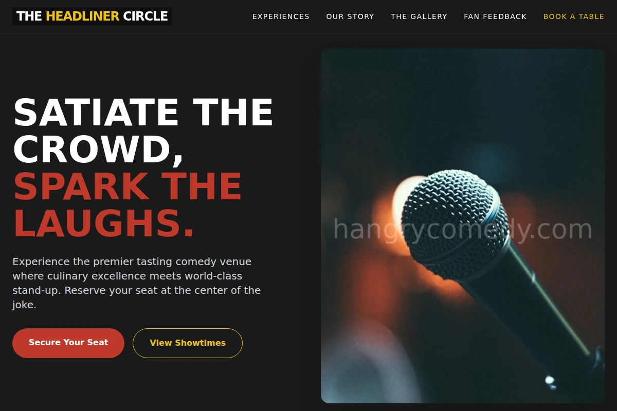 Tasting Comedy