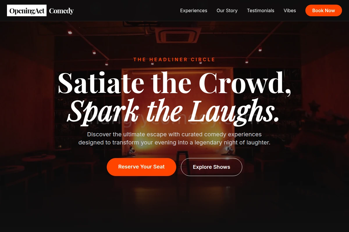 OpeningAct Comedy