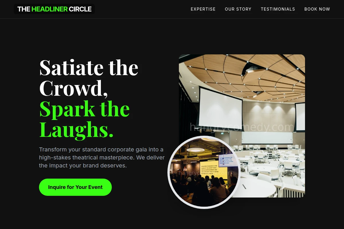 Theater Corporate Event