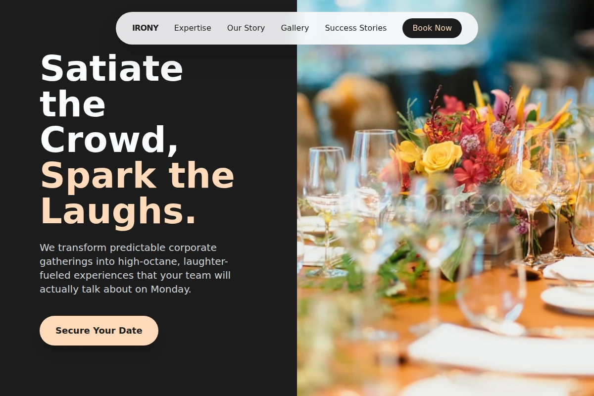 Irony Corporate Event