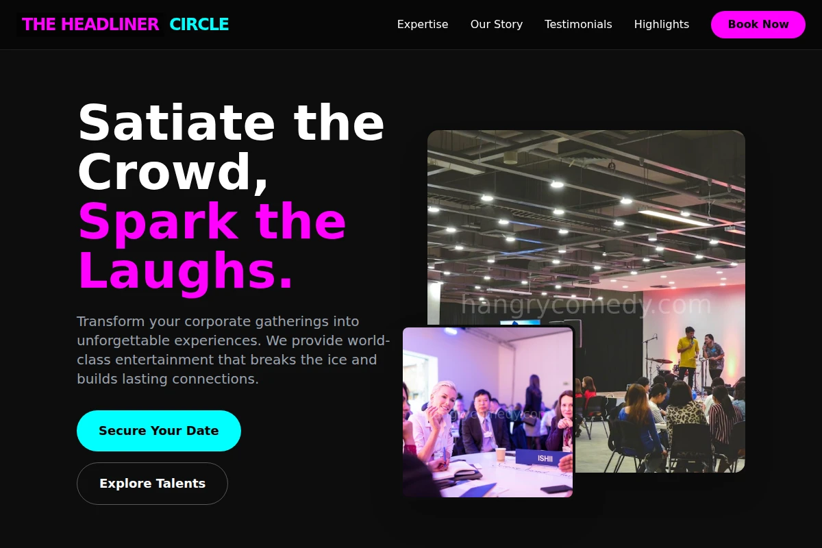 Headliner Corporate Event