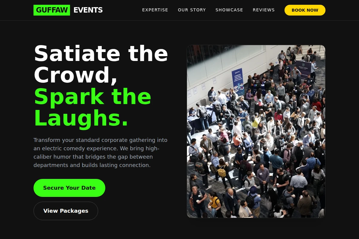Guffaw Corporate Event
