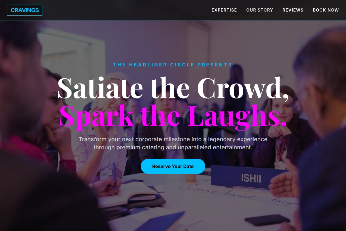 Cravings Corporate Event