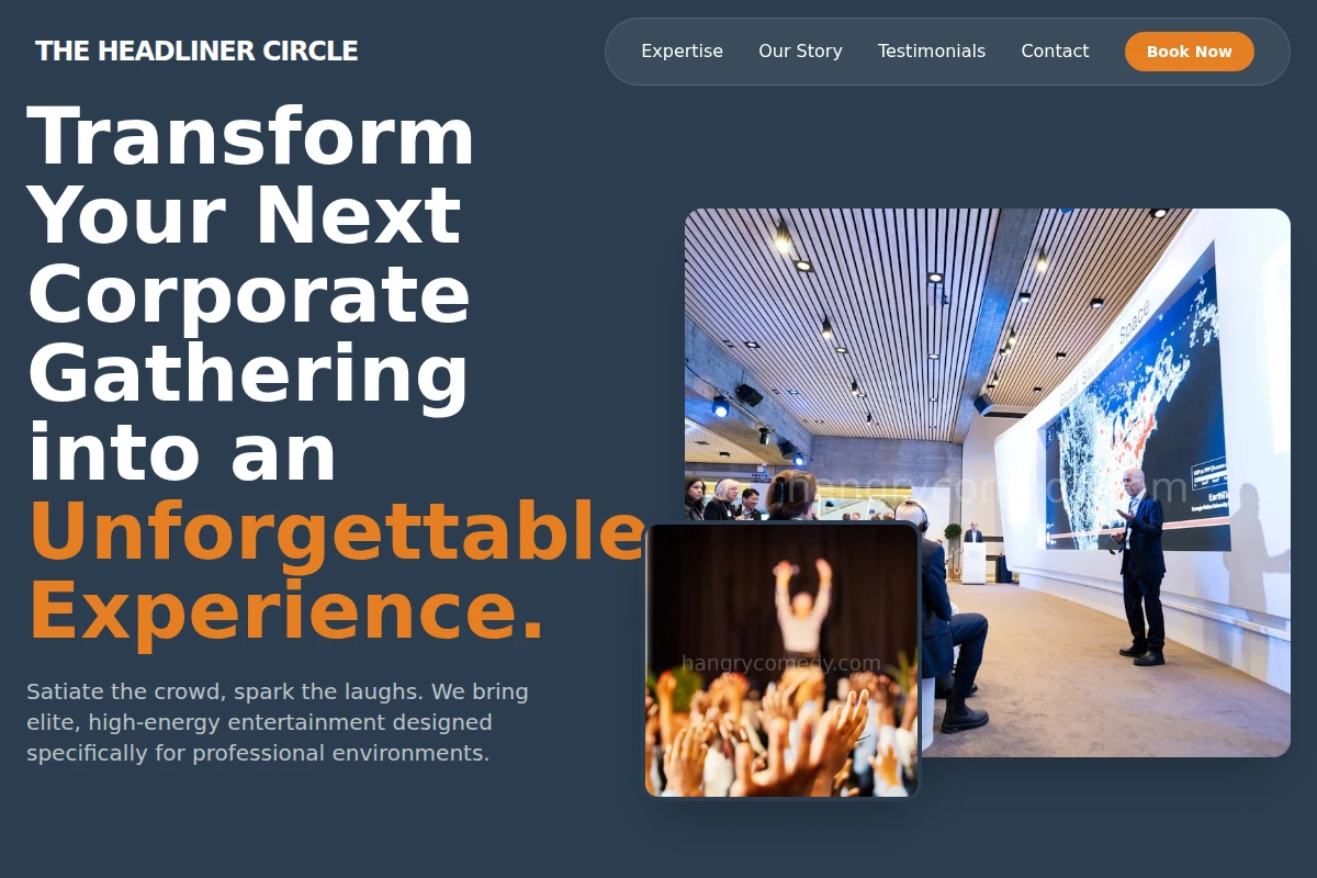Crowd Corporate Event