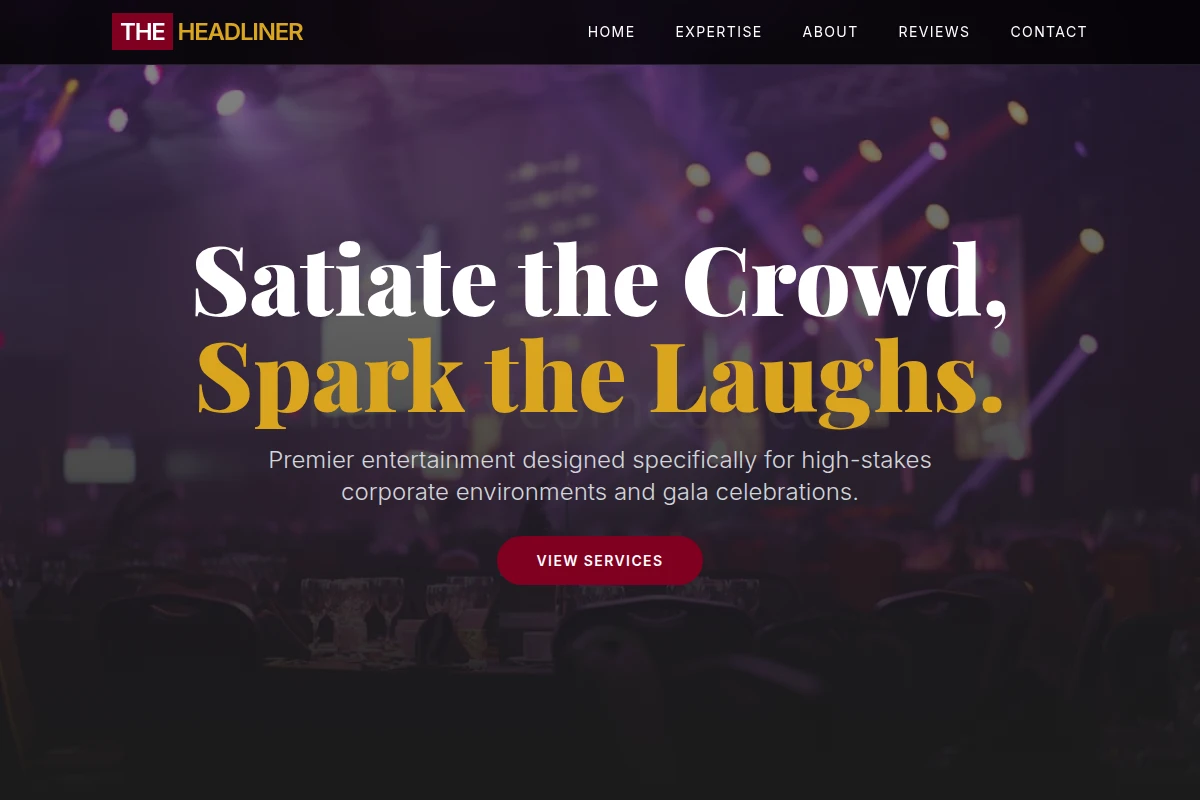 Headliner Corporate Event