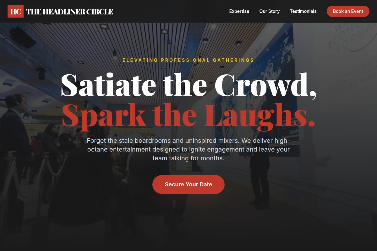 Crowd Corporate Event