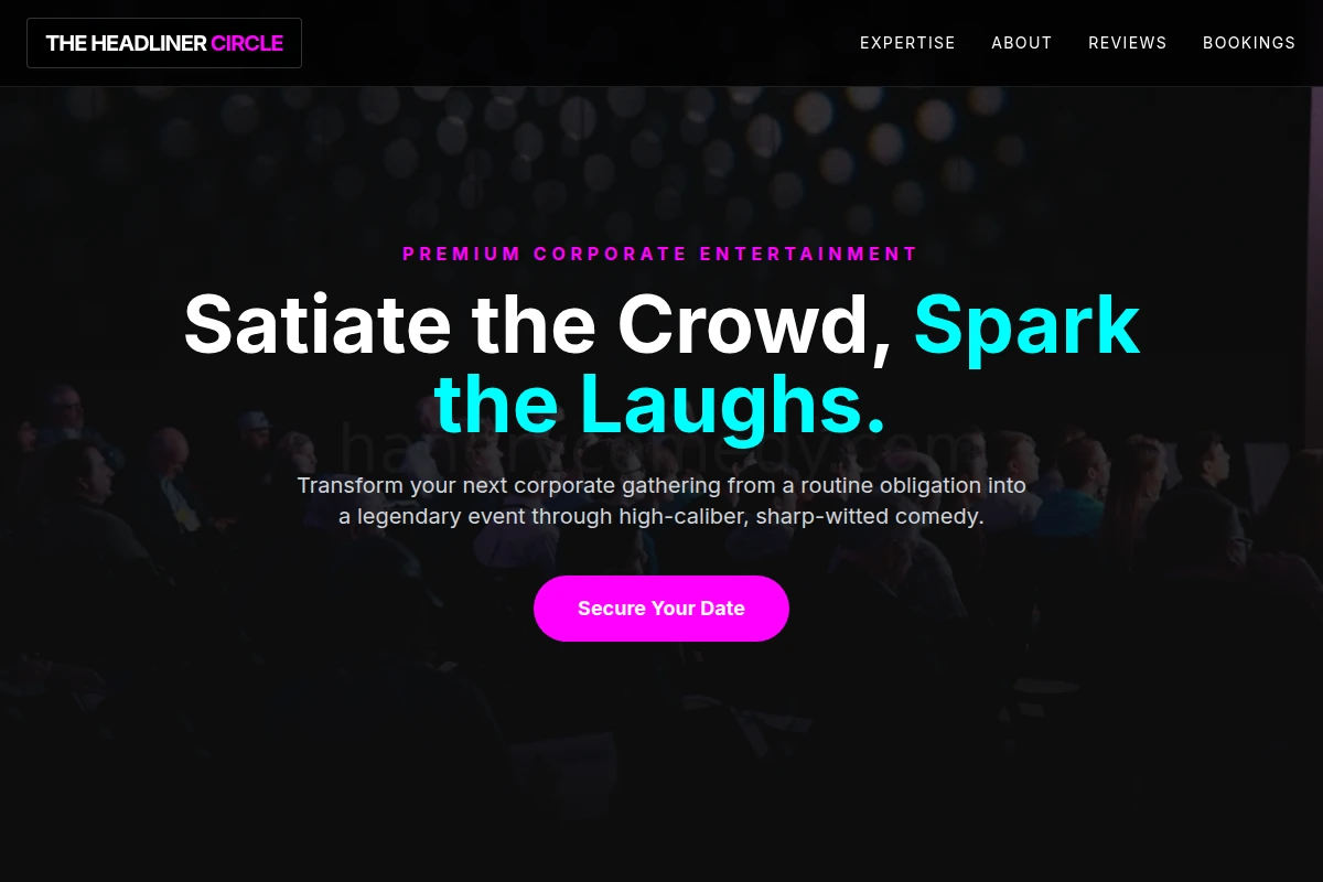 Sarcasm Corporate Event