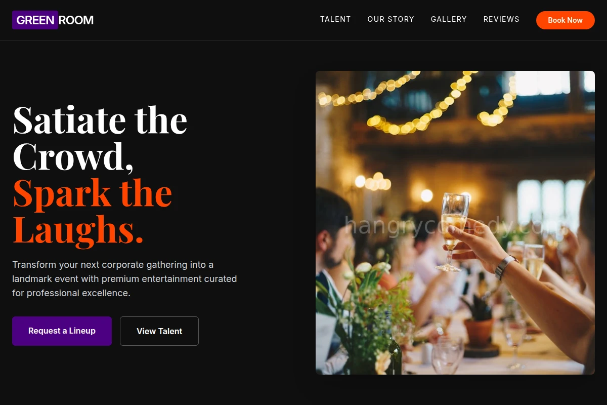 GreenRoom Corporate Event