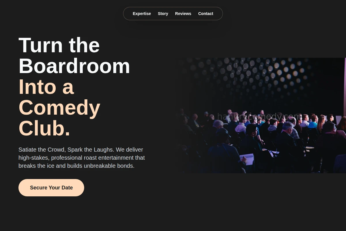 Roast Corporate Event