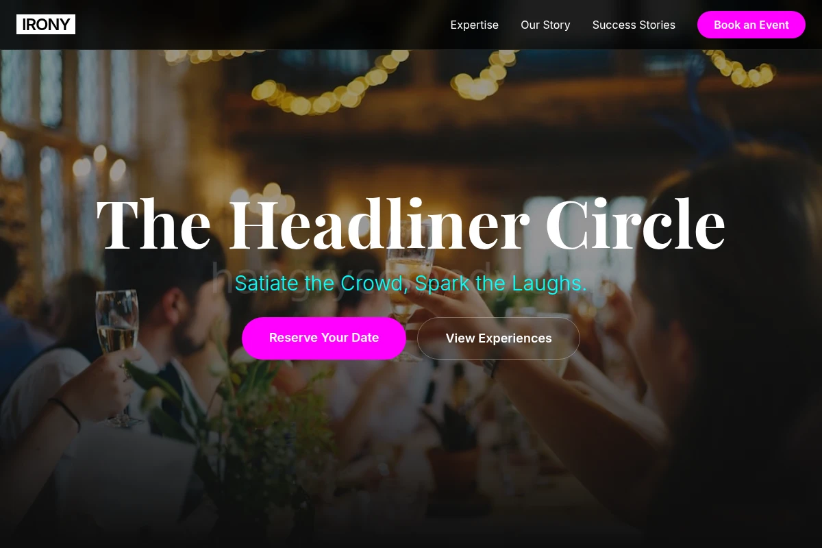 Irony Corporate Event