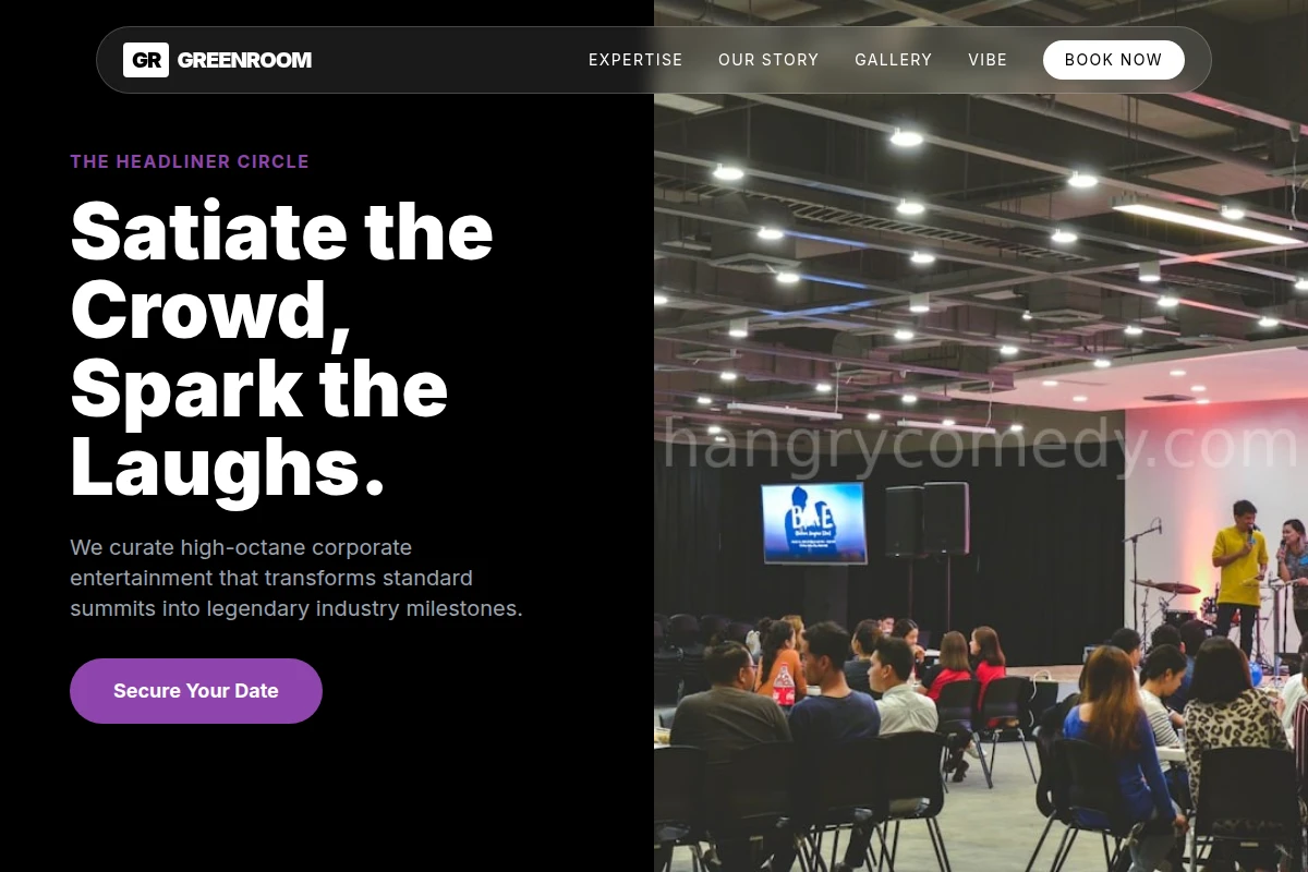 GreenRoom Corporate Event