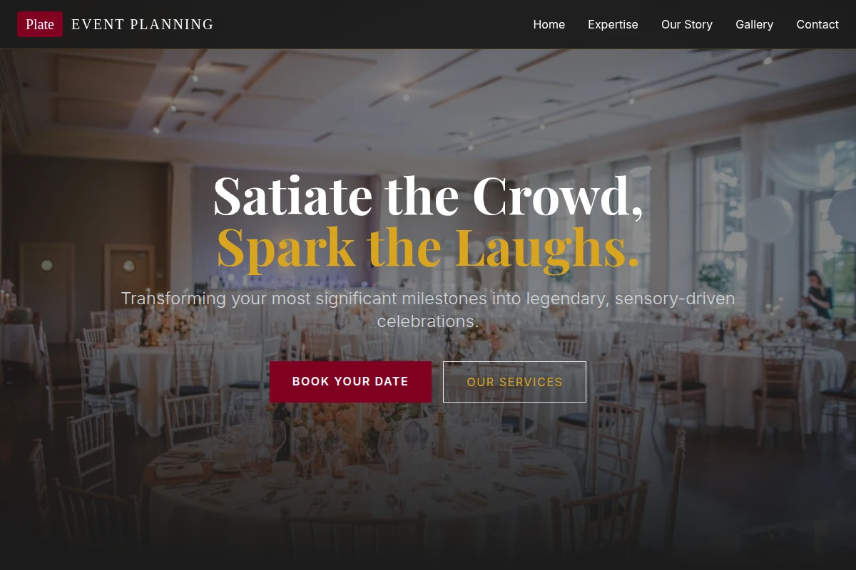 Plate Event Planning
