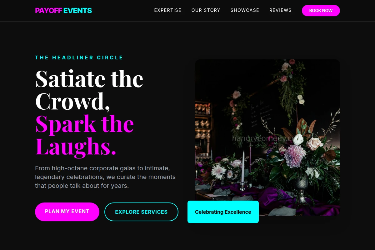 Payoff Event Planning