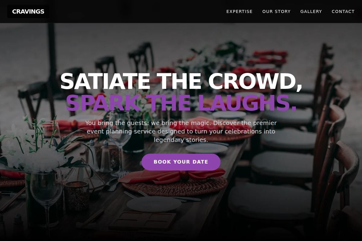 Cravings Event Planning