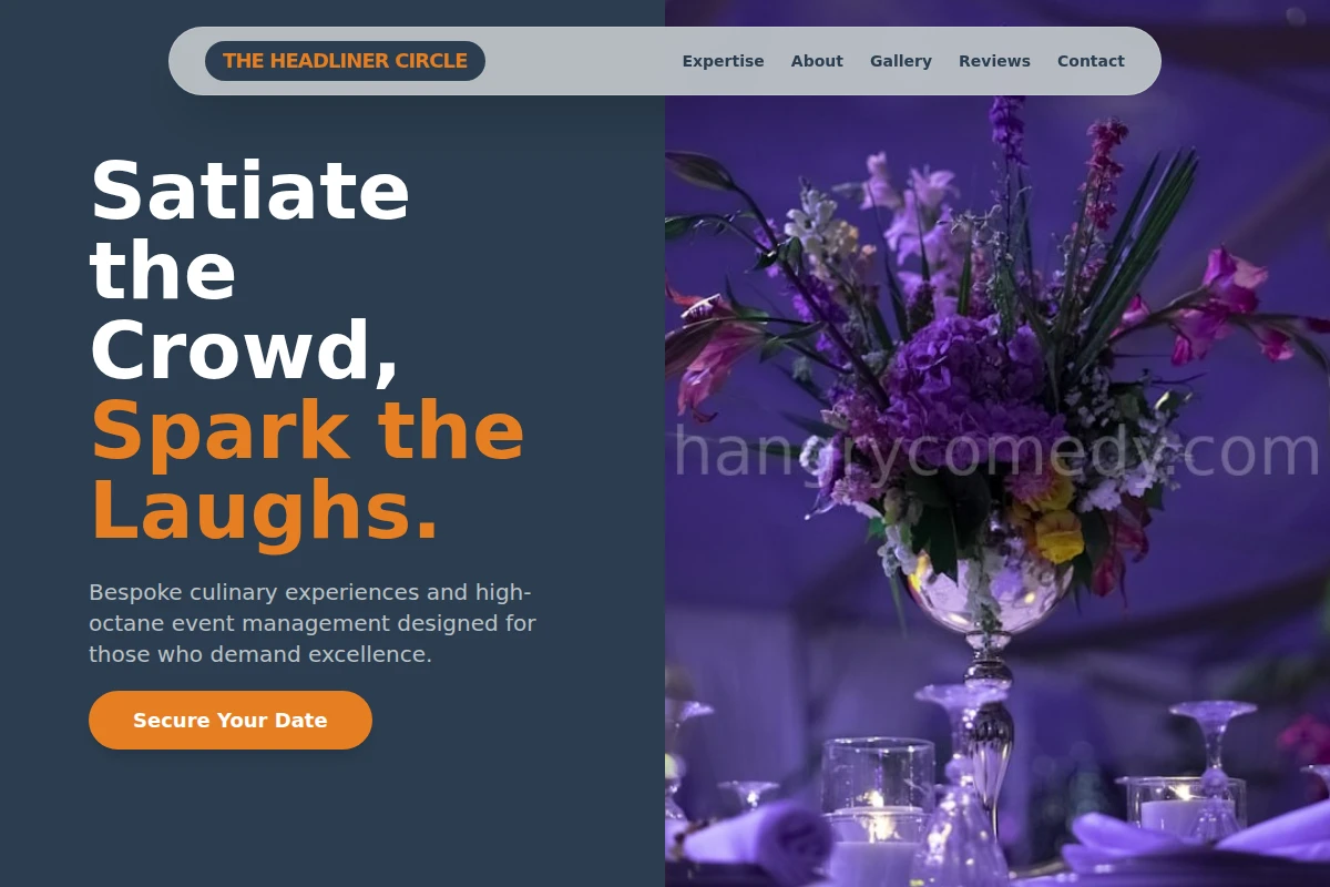 Gourmet Event Planning