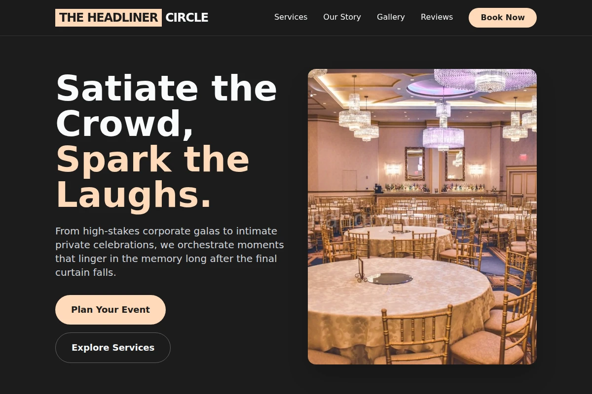 Menu Event Planning