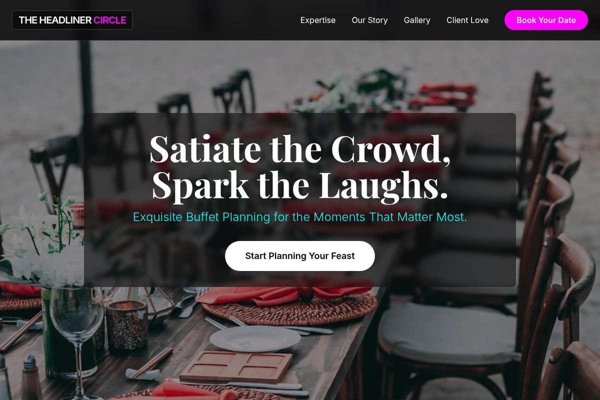 Buffet Event Planning