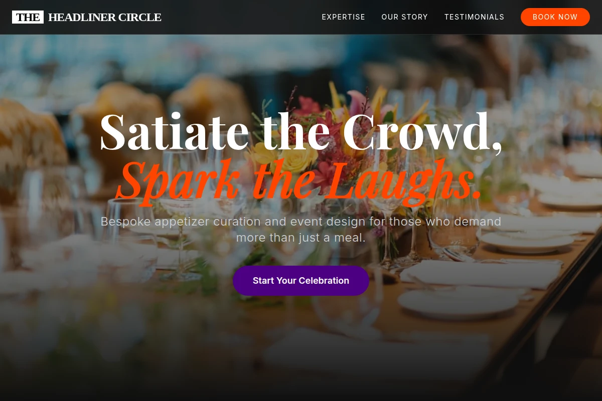 Appetizer Event Planning
