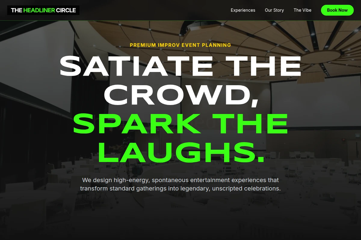 Improv Event Planning